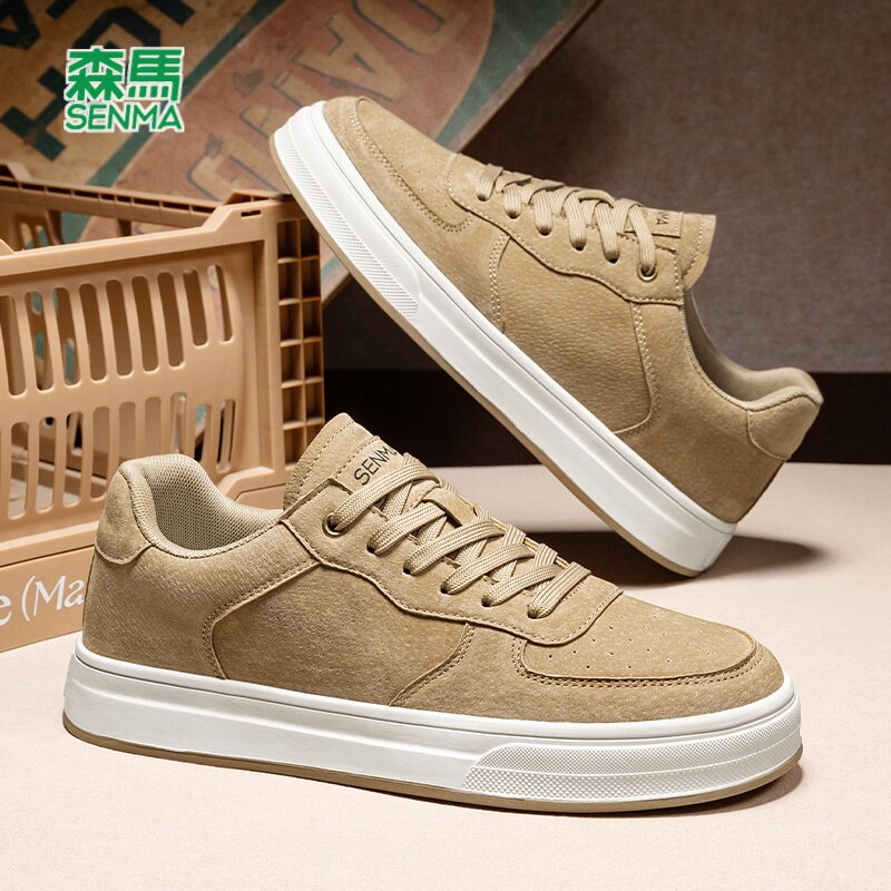 森马男鞋春季2026新款高级感潮流百搭休闲鞋男士轻便运动软底板鞋