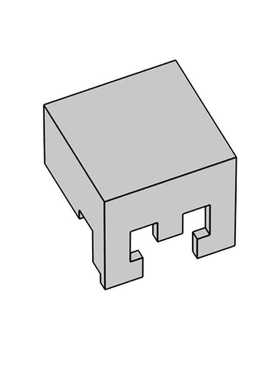 【1KG起订】MOC乐兼容高78331方形头盔19723-38000方形护甲