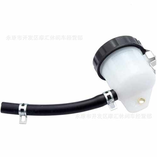 适用awasaki Ninja Suzuki GSXR 750刹车泵主缸油杯储液罐橡胶管