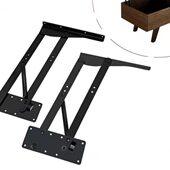 茶几升降折叠架弹簧支架多功能智能家具五金配件桌子托架收纳导轨