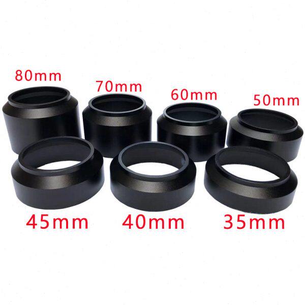 改装赛车方向盘底座连接座外罩铝合金底座铝外套多尺寸可选择黑色