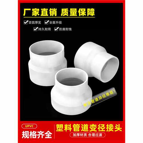 抽油烟机变径圈排烟管转换大转小接头厨房烟道止逆阀排风管变径器