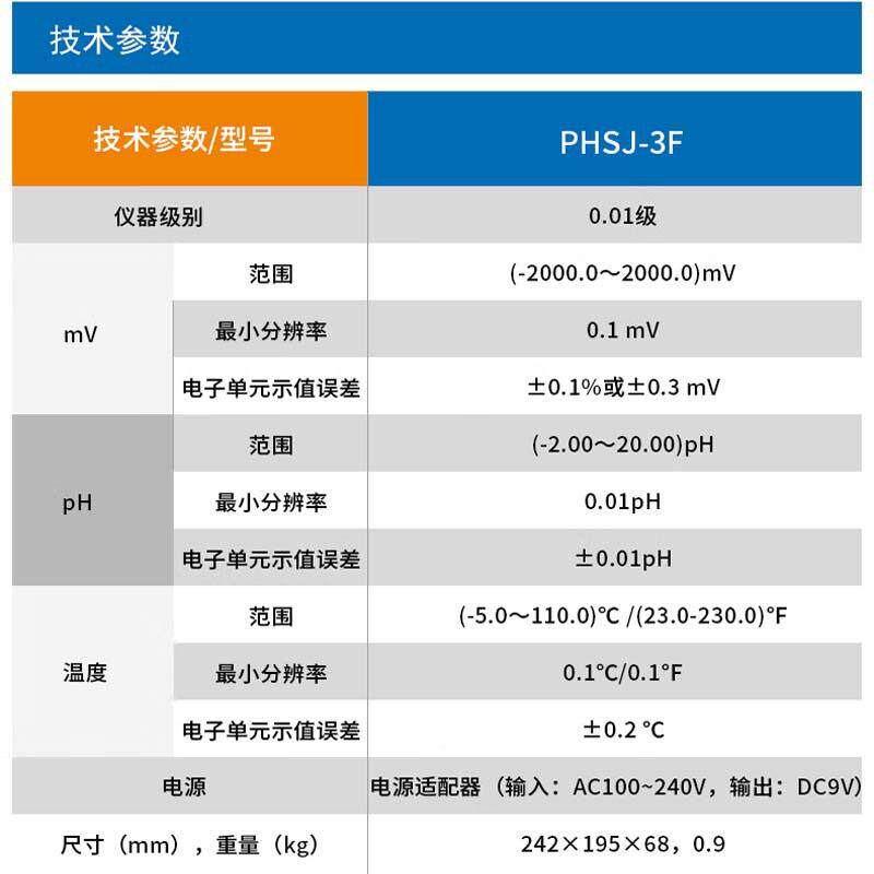 上海雷磁酸计智能数显pH计实验上海雷磁室用度度质水检测酸度p精h图片