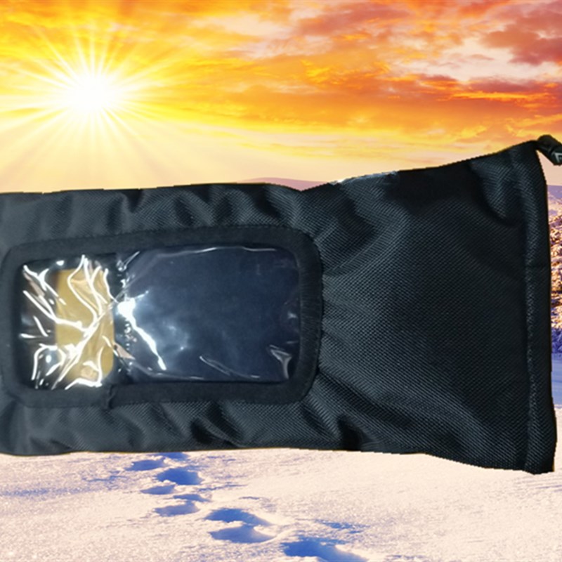 防寒保暖桶消防布控球保温套袋包对讲机手台摄像机电话头套棉帽套