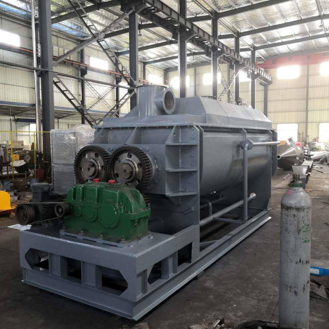 脱硫石膏空心桨叶干燥机造纸污泥空心桨叶干燥机氮磷钾复合肥