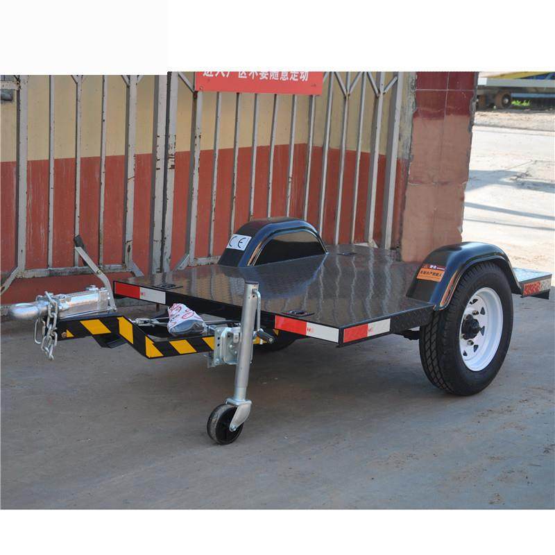 0.5吨小型罐拖车圆罐汽车小拖车运输工具拖车越野车小拖车