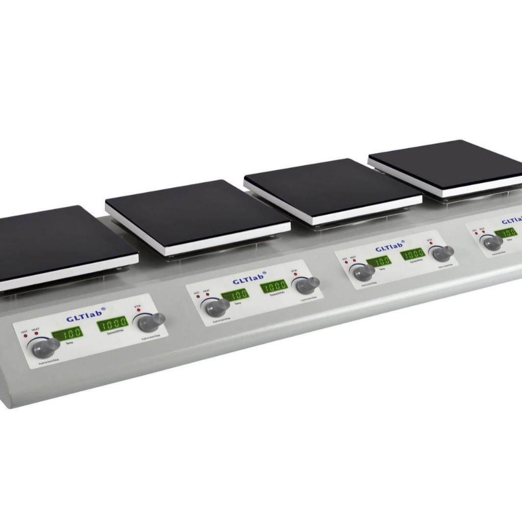 多通道多位6寸陶瓷盘550℃恒温加热磁力搅拌器SHC-4P,工业油品/胶粘/化学/实验室用品,其他实验室设备,淘宝优惠券,粉丝福利购,淘宝优惠卷