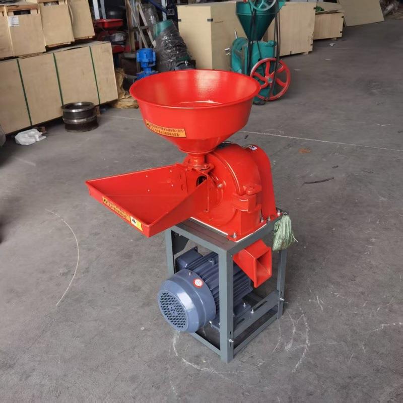 360型玉米磨粉机辣椒面五香调料打粉机中草药材齿盘粉碎机