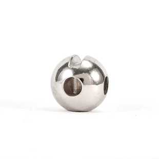 直销聚氨酯发泡设备不锈钢球打孔铁球带孔公制内螺纹打孔钢球