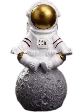 创意宇航员小h夜灯加湿补水器电视柜装饰家居饰品儿童房书桌摆件