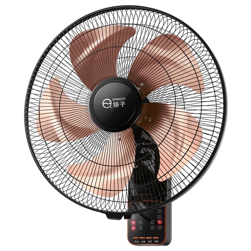 壁扇壁挂式电风扇家用墙壁机械D摇头挂扇餐厅商用大风力铝叶