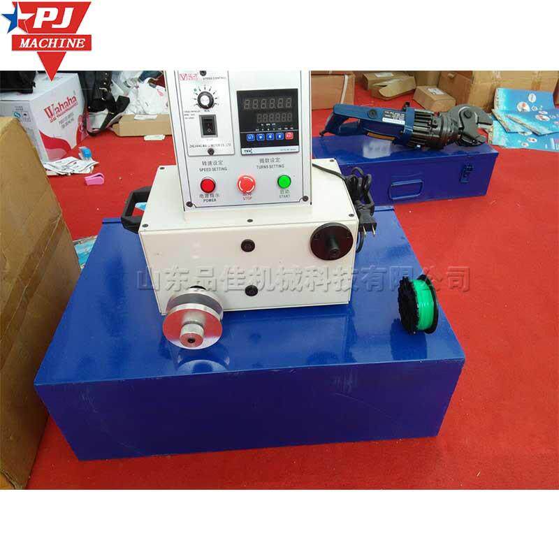 全自动建筑工地绕线机电动扎丝绕线设备小型电动扎丝捆轧机