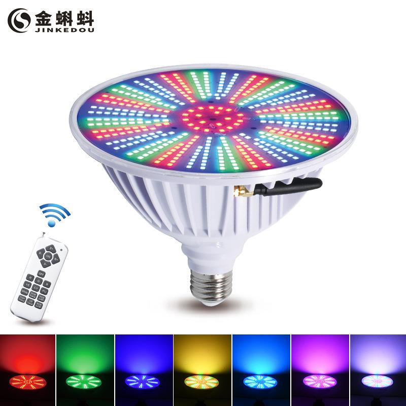 led泳池水下灯PAR38光源水底替换七彩E26E27嵌入式灯具