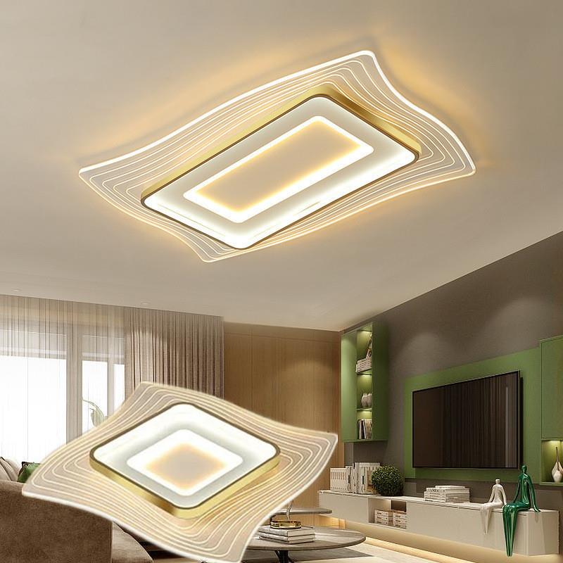 长方形客厅灯led吸顶灯简约现代家用北欧创意卧室灯餐厅房间灯具