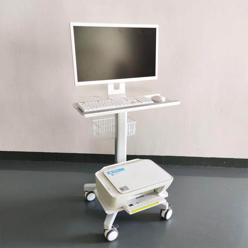 电脑一体机移动工作站医生查房车护理车信息化设备检测多功能推车