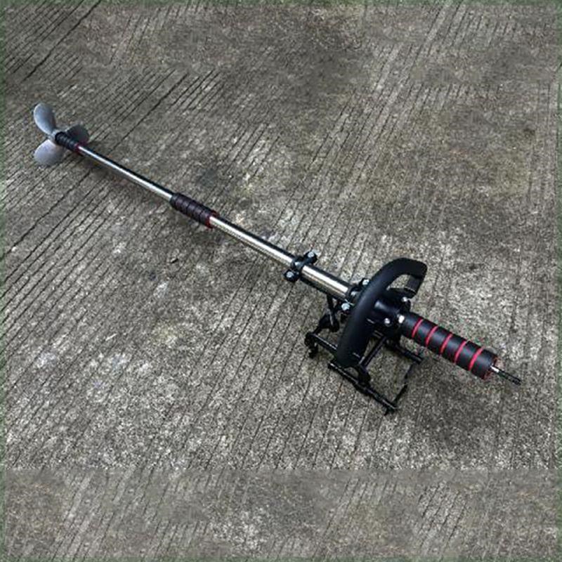 手持推进器船外机锂电池手持螺旋桨充气船橡皮艇塑料挂机电钻划桨