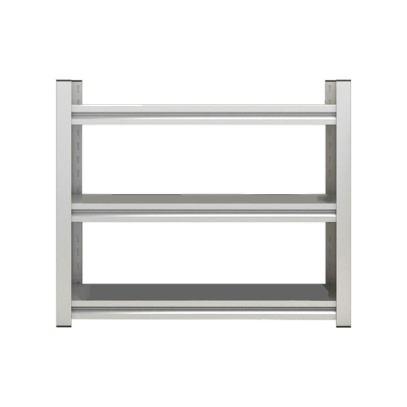 家用双层加厚货架置物架阳台展示多层落地式金属地下室仓库铁架子