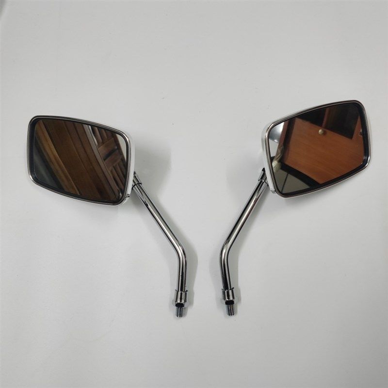 复古后视镜小牛电动U+B/UQI+/U1C/U1D改装通用方形反光镜大号倒车
