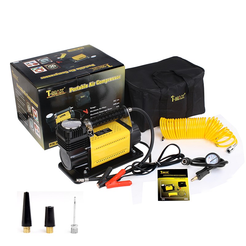 天铭T-MAX越野车充气泵tmax气泵大功率高压打气泵12v电动沙漠气泵