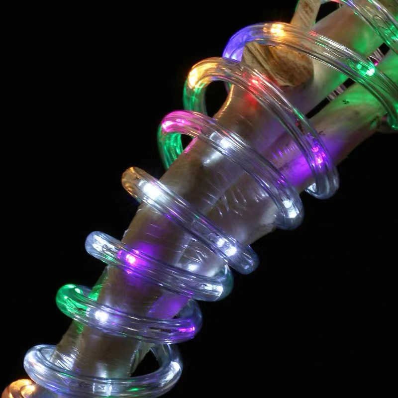 led彩灯闪灯串灯七彩变色满天星霓虹灯管灯带条户外庭院装饰防水