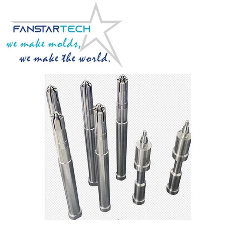 模具配件模WIVk具镶件注司筒顶针模来图芯厂制造注塑加工塑模具工