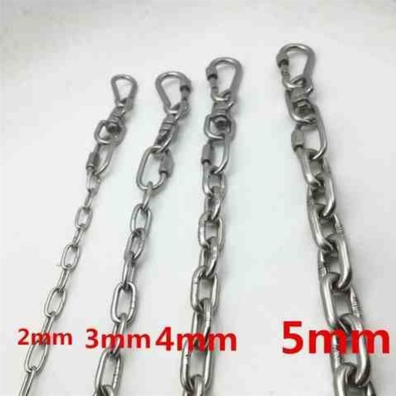 不生锈栓狗链子拴狗栓狗链恶霸犬不锈钢狗链子栓犬链小型犬铁链子