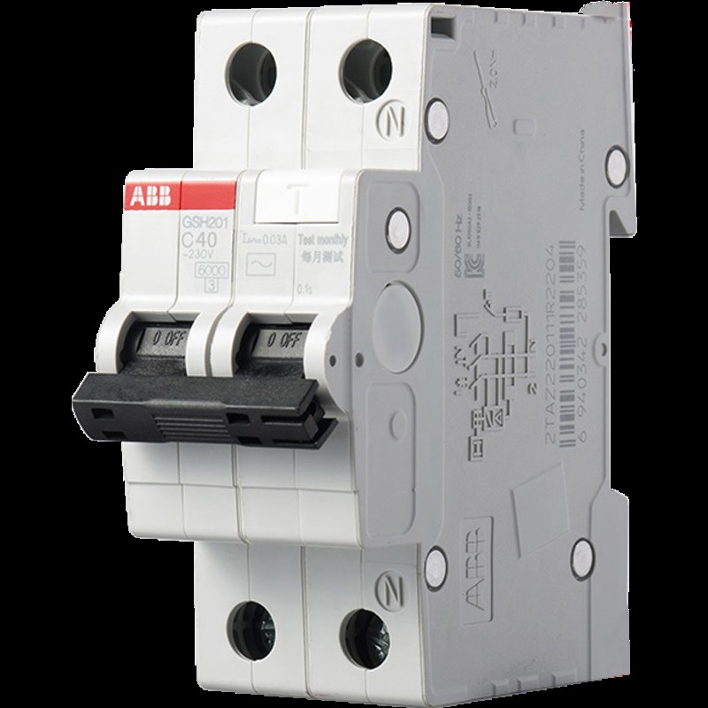 A漏电保护器断路器GS201家用1P+双极C16AJ20A252A40A63A空开