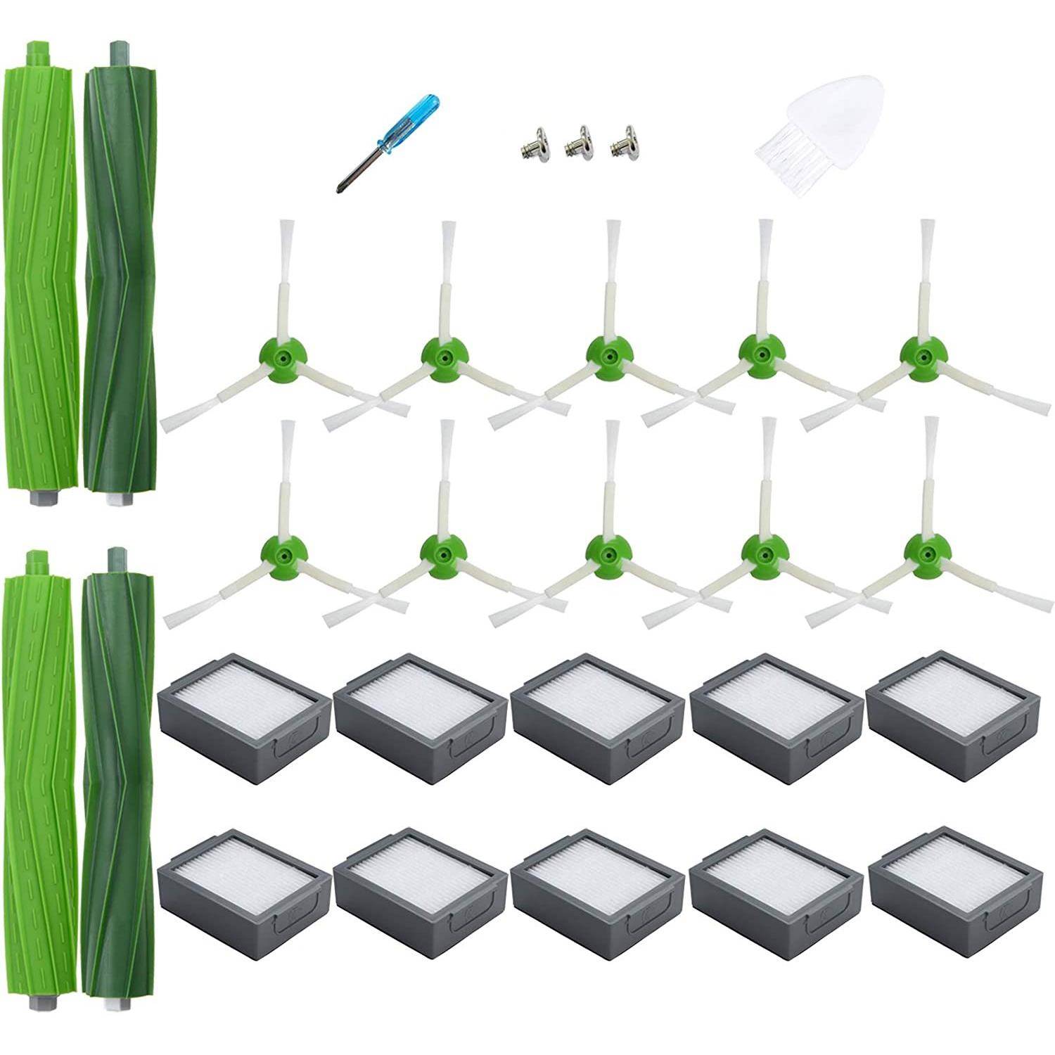 适用于iroboti7i7+E5E6系列主刷滤网边刷29件套扫地机配件