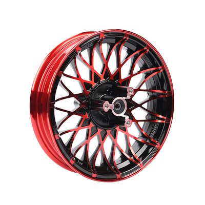 改装电动车轮毂12寸双碟刹铝轮小牛N1S 10寸双碟刹轮圈13寸双碟刹