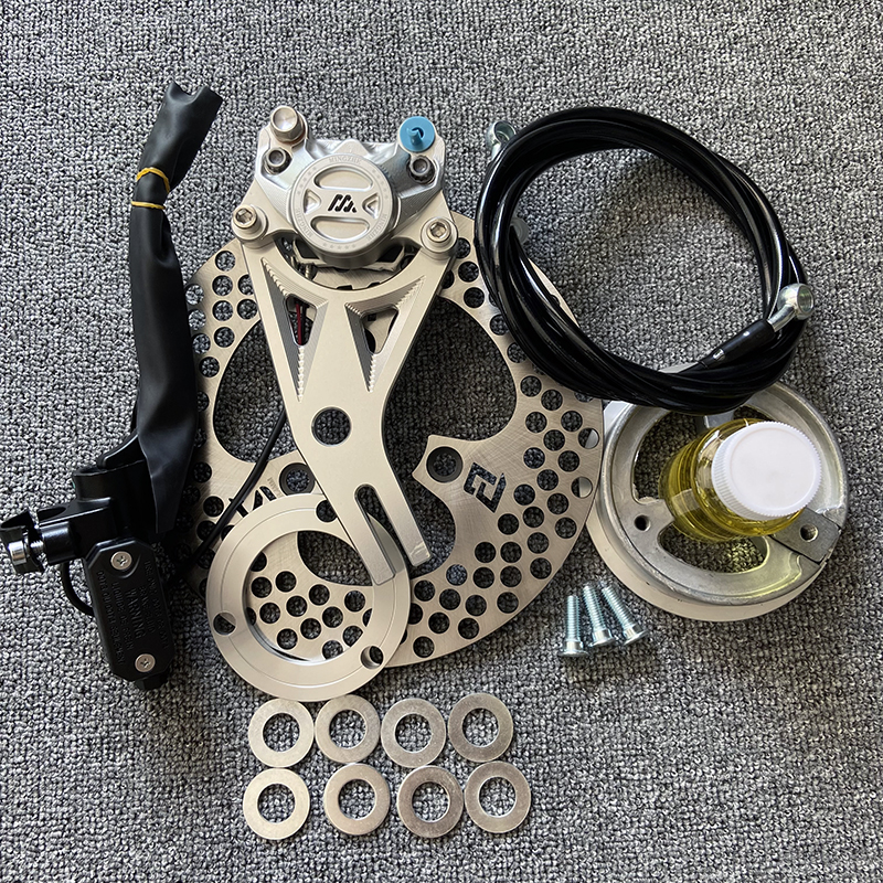 明浙M15S赛道版小螃蟹卡钳九号鼓改碟套装升级上泵ENM系列F90