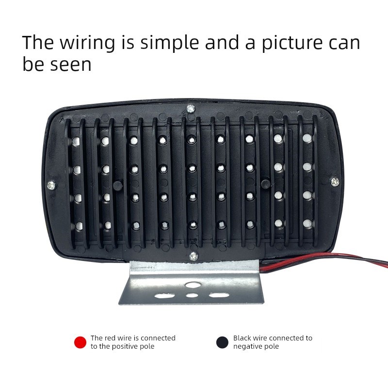 汽车Led聚光灯12V-80V电动汽车轻型卡车倒车轻型三轮车通用防水摩