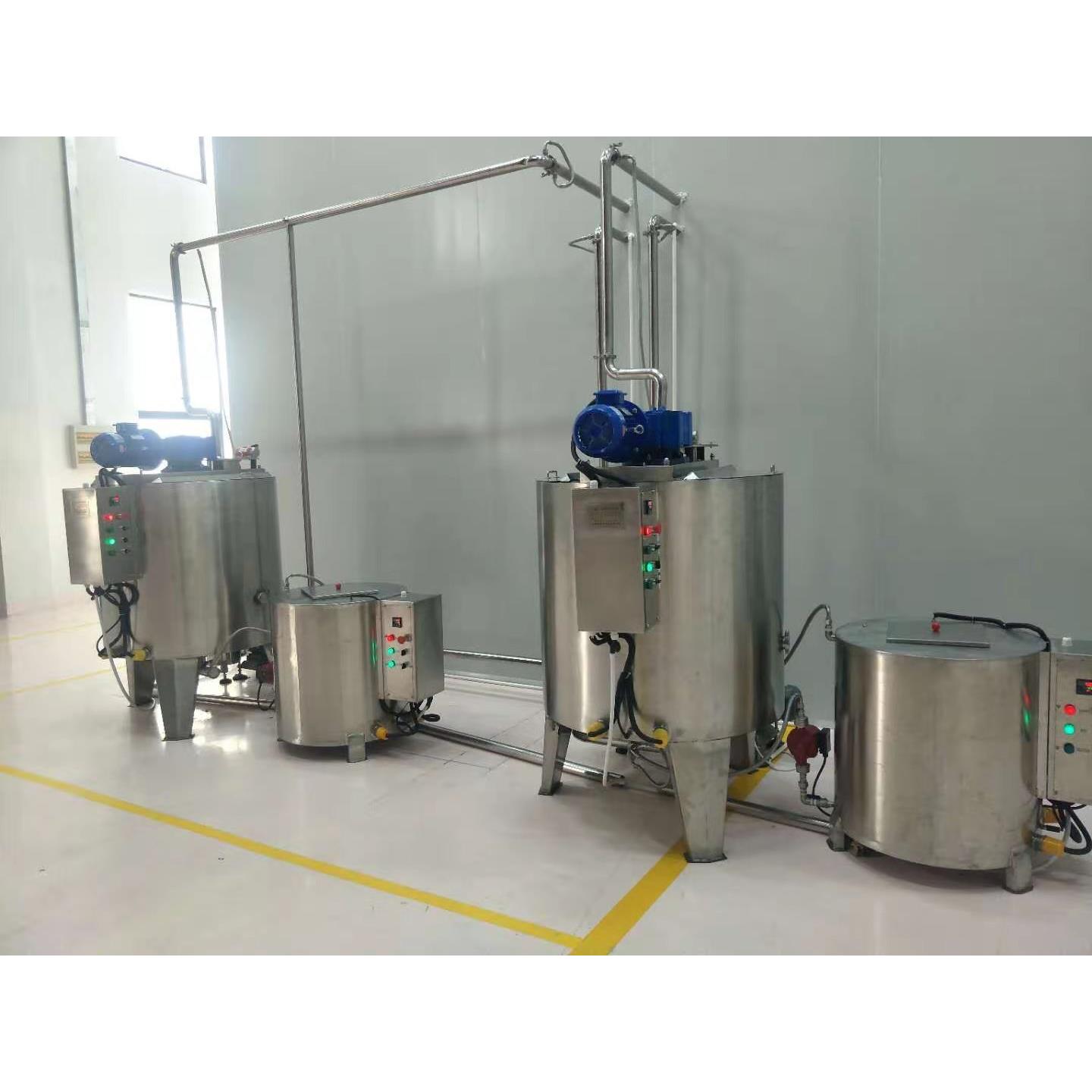 全不锈钢巧克力供料系统可移动式保温缸带搅拌加热