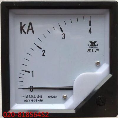 交流电流表6L2-4KA  4000/5A  4000A 6L2-A GB/T7676-98安装式电
