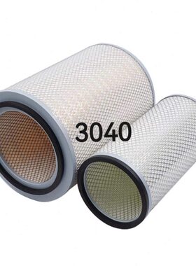 KW3040适配g128上柴空滤K3040柴油发电机组空气滤芯KLB-14G-000+B