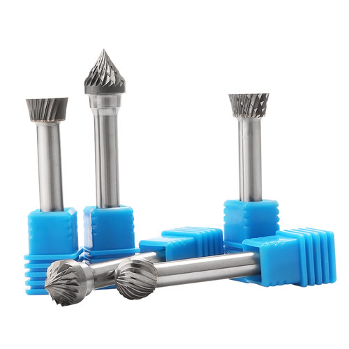 硬质合金旋转锉6X10钨钢铣刀电B磨头电动锉刀头金属打磨工具合金