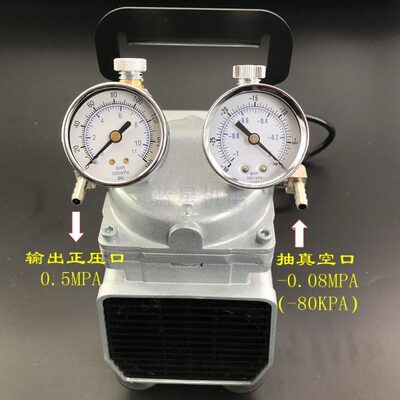 美国GAST无油正压负压双用泵真空泵两用泵DOA-P504-BN