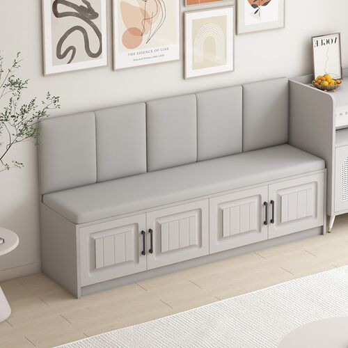 卡座沙发软包长条凳餐桌家用餐厅靠墙实木奶茶店沙发凳阳台飘窗柜