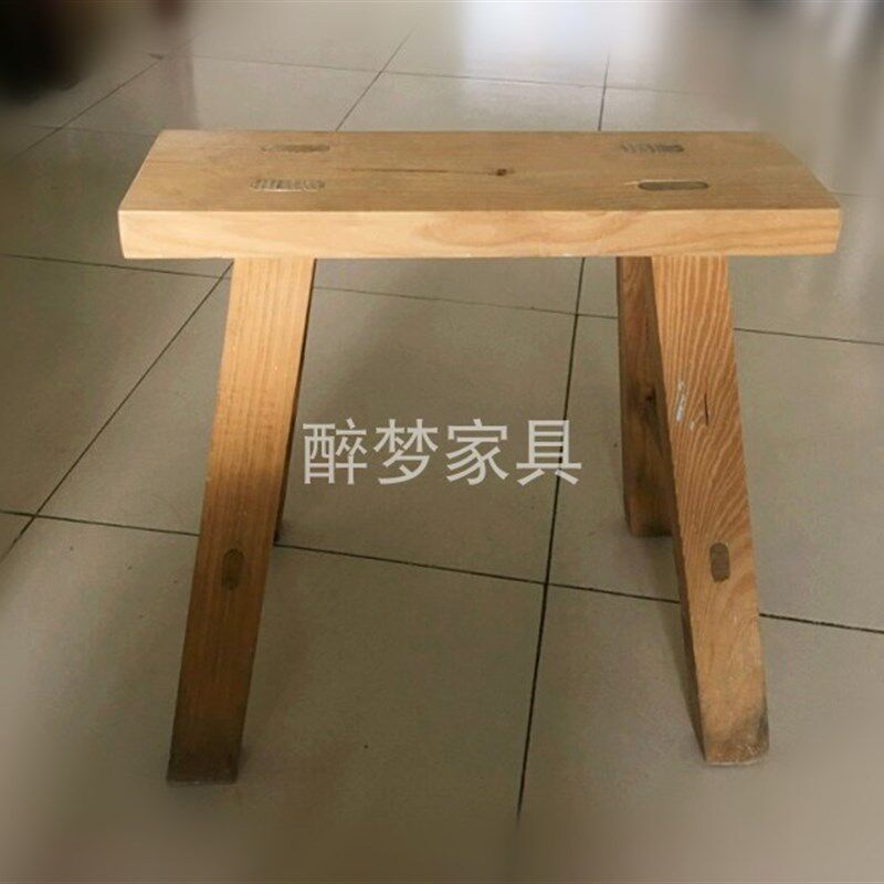 松木学生凳长条凳大板凳烧烤凳工厂高凳舞蹈凳木凳实木书桌单凳子