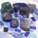固体水彩蓝色颜料全块艺术家级天然阿富汗青金石矿物蓝色耐光