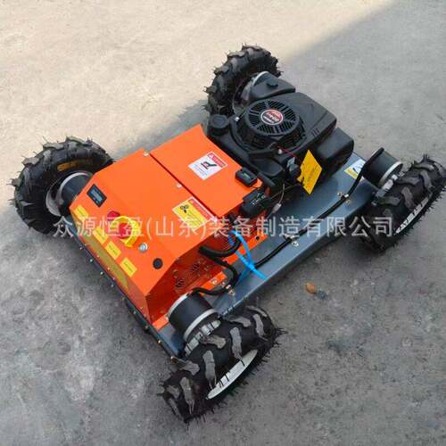 出口泰国汽油遥控割草机  lawn mower 园林牧场轮式遥控割草机