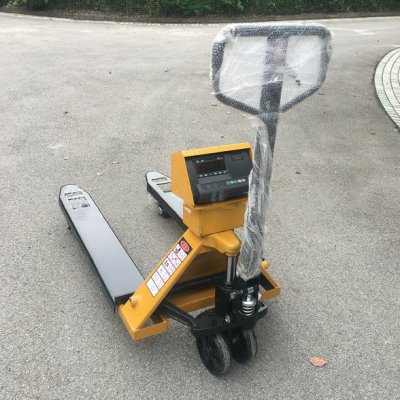 上海耀华A12仪表1吨2吨3吨电子秤叉车称工厂物流搬运用地牛包邮