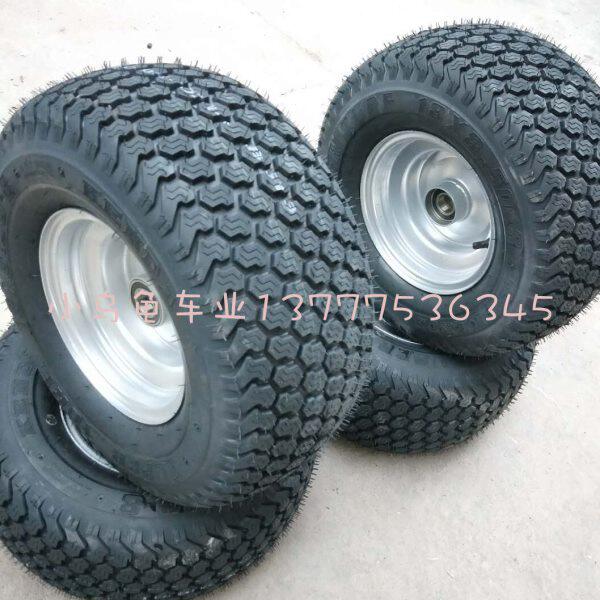 高尔夫球车轮胎18x8.50-8带轴轮毂改装拖车手推车轮载重轴承钢圈