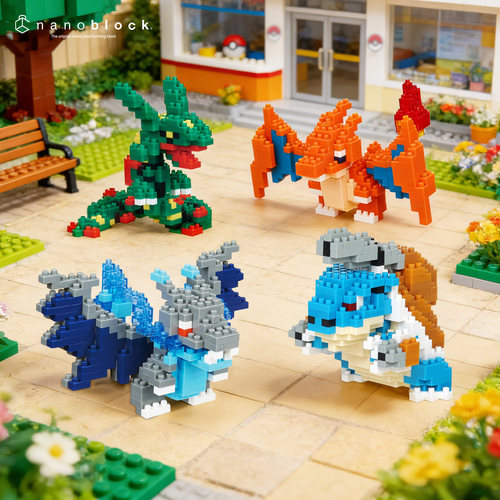 nanoblock小颗粒积木宝可梦系列