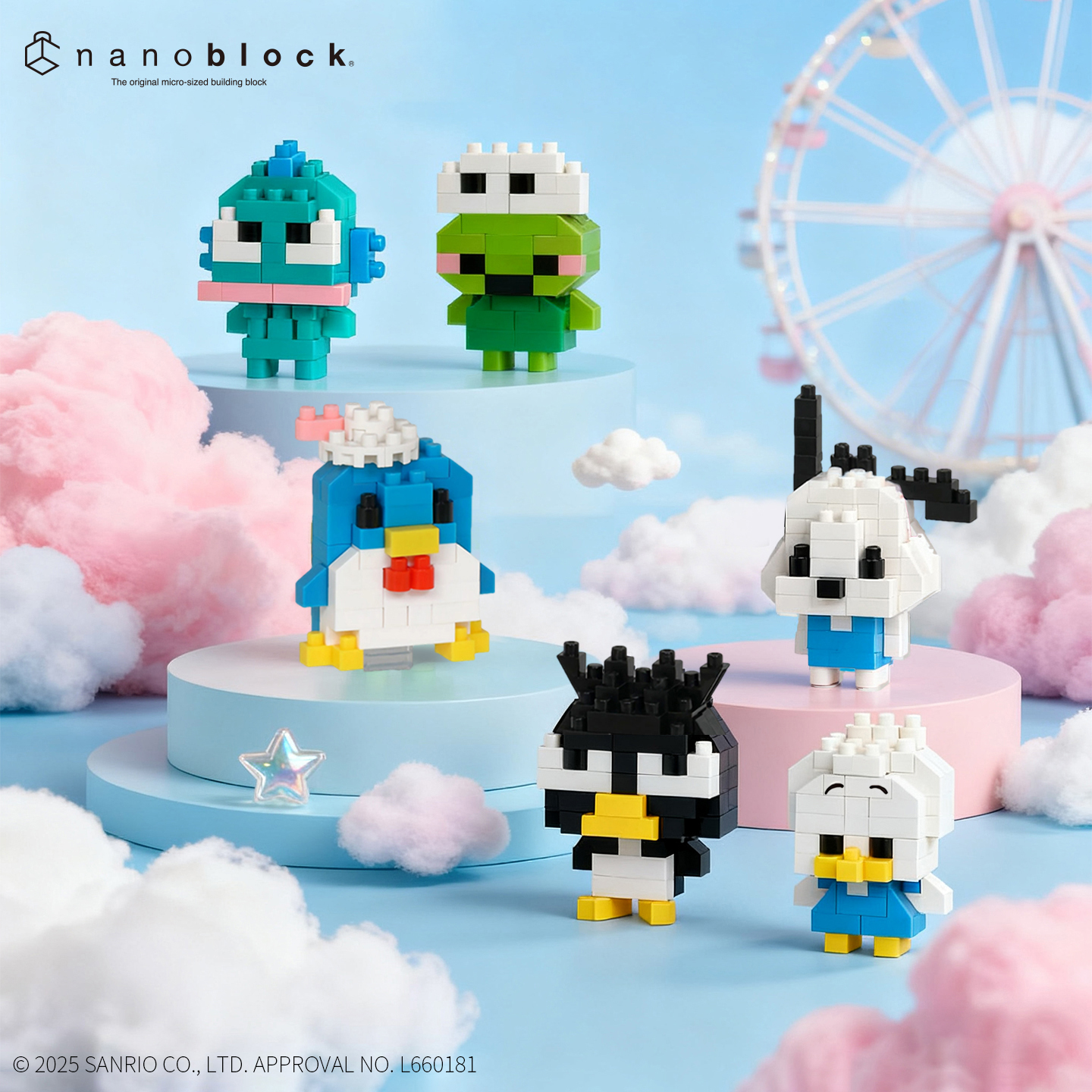 nanoblock微型积木三丽鸥盲袋