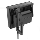 新疆森森壁挂式 过滤器除油膜外置鱼缸氧泵小型水草缸瀑布设备