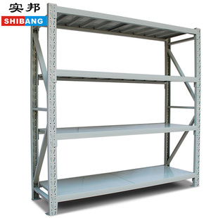 实邦工厂仓库仓储货架 展示架 置物架订做货架服装家用五金货架