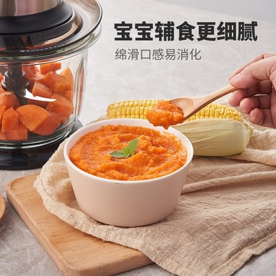 欧科家用绞肉机多功能1.5升小型电动智能小型打肉馅搅拌碎肉机