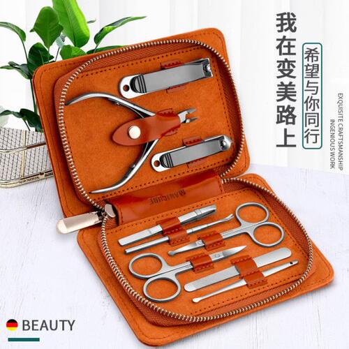 德国指甲刀套装防飞溅指甲剪家用指甲套装工具鹰嘴指甲钳专用修甲
