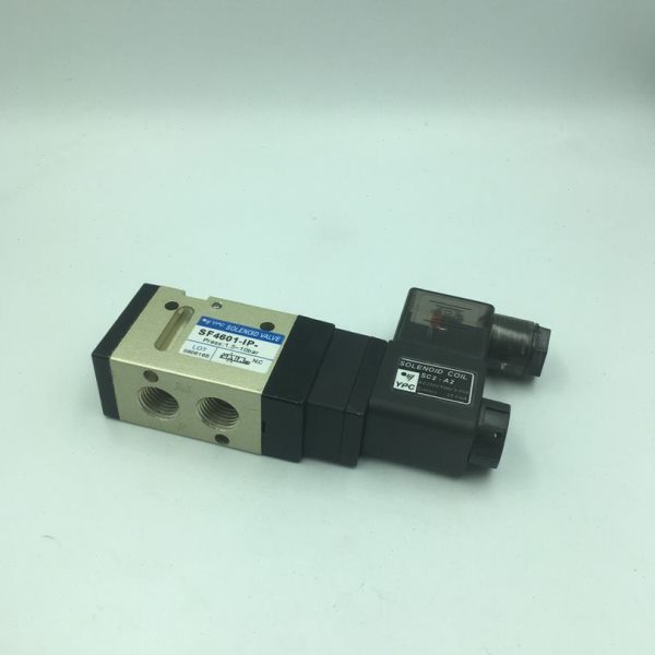 韩国YPC电磁换向阀SF4601-IP 气阀一进一出2分接口G1/4 AC220V 24