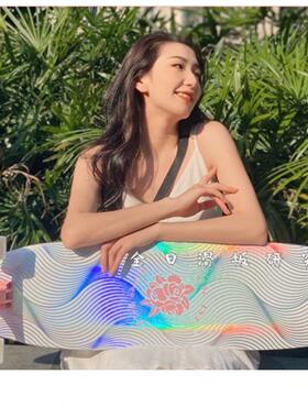 木毒DIVA女神长板男女刷街舞板全能板平花DC新手滑板入门雅典娜